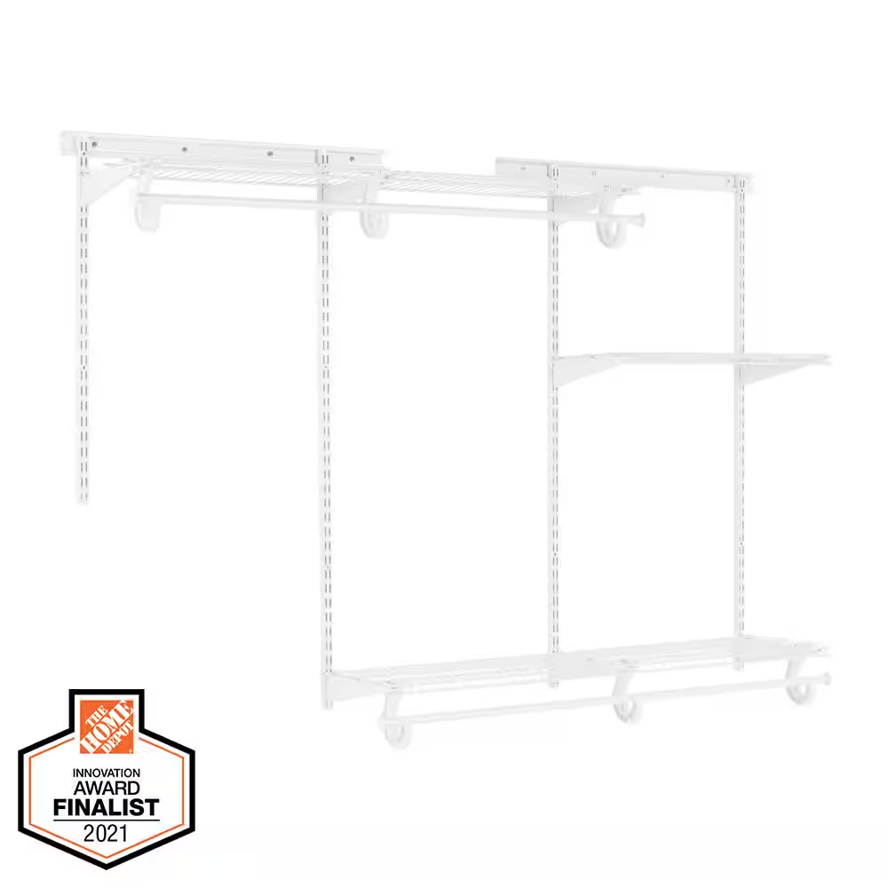 4 Ft. - 6 Ft. Regular Duty Closet Organizer Kit