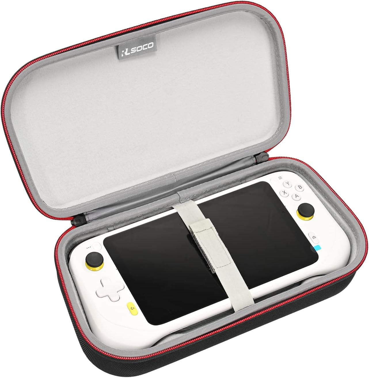 RLSOCO Protective Case for Logitech G Cloud Handheld Portable Gaming Console, Compatible with Gaming Console and Charging Cable - Black (Case Only)