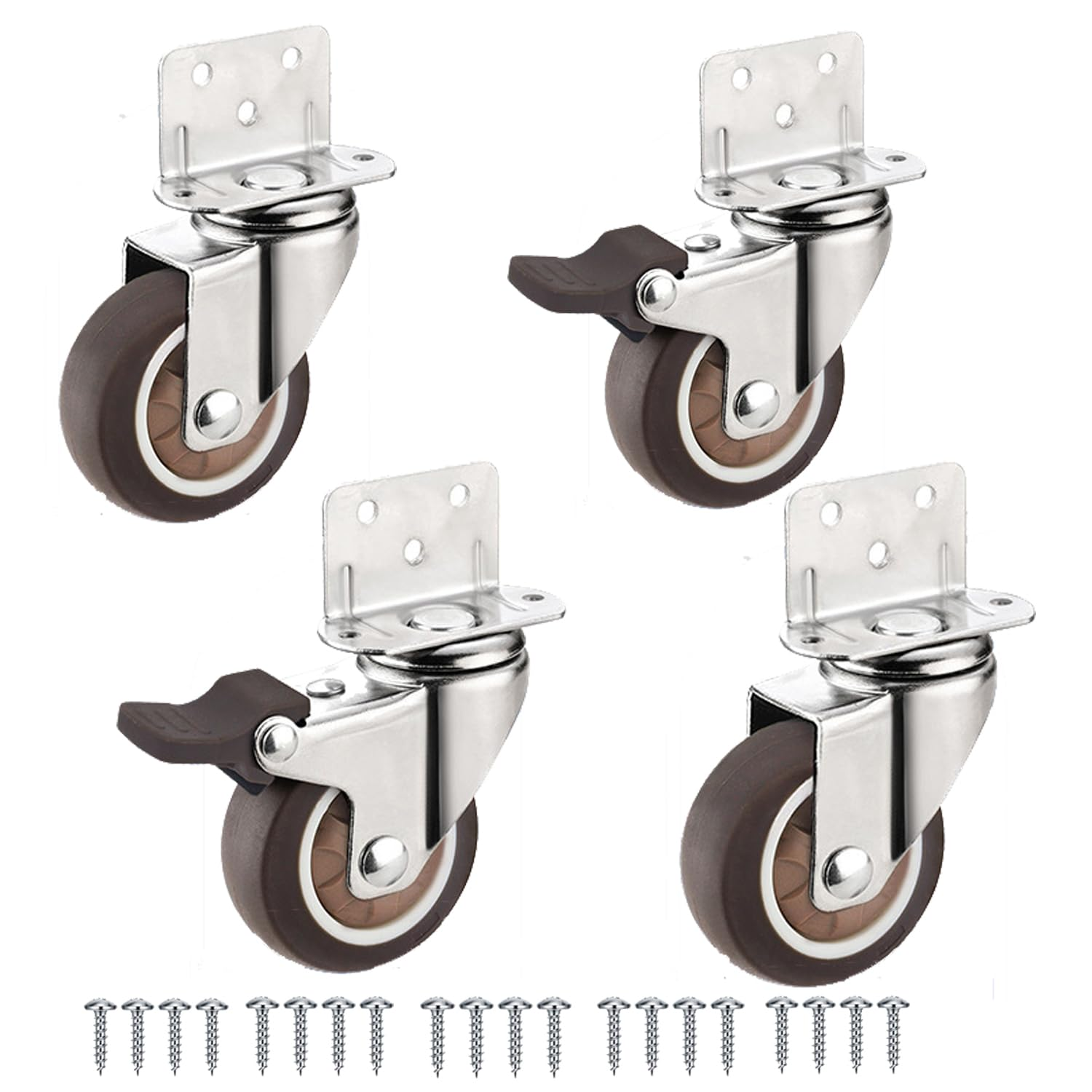 Set of 4 Side Mounted 2