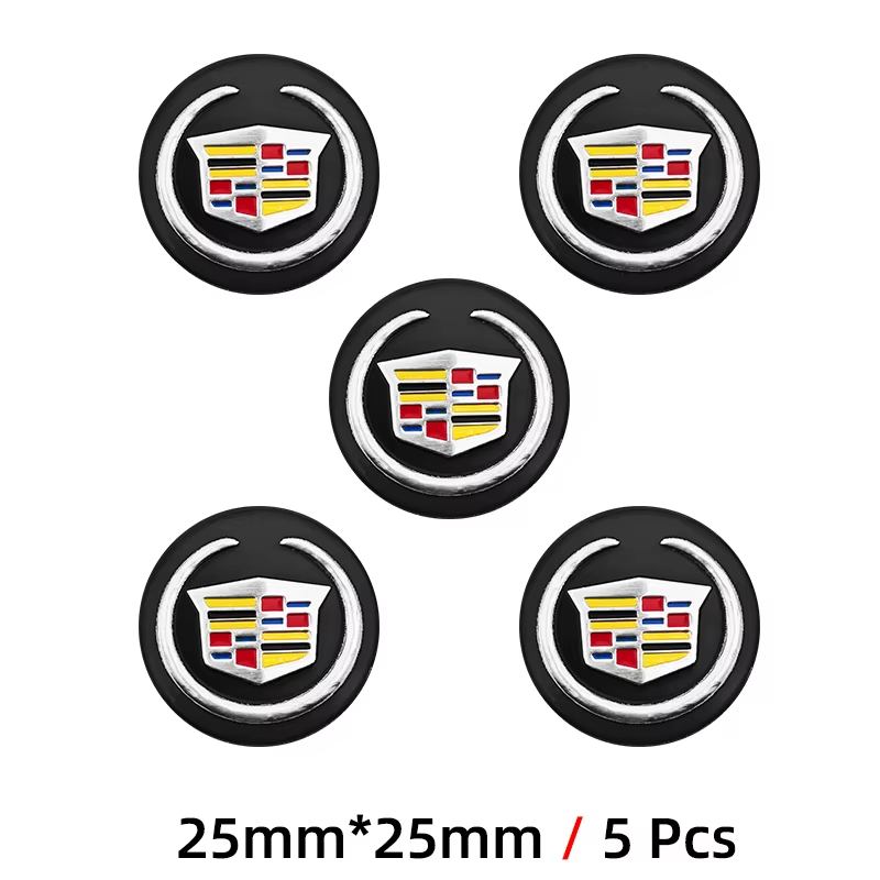 Car Key Logo Emblem Sticker for Cadillac XT4 XT6 CT5 Escalade ATS XTS