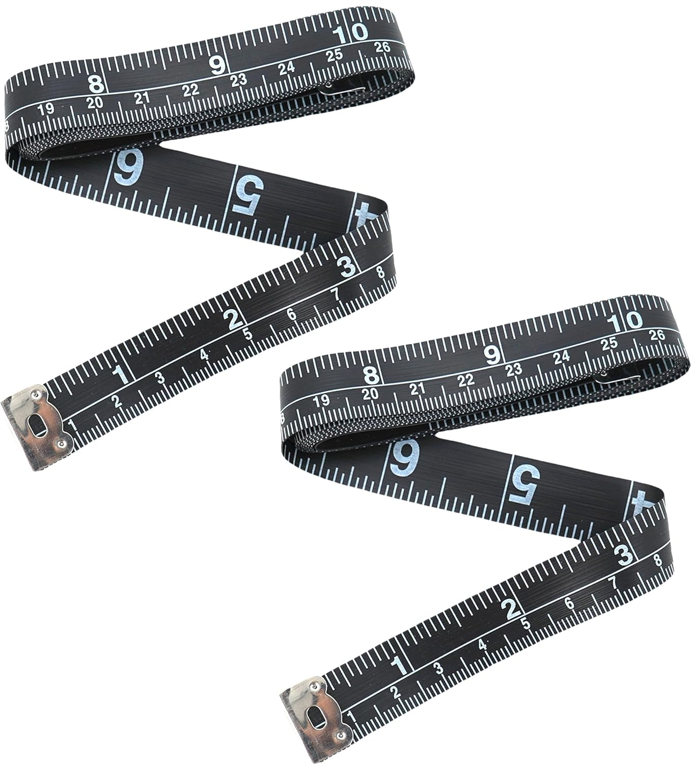 YBVABE 300cm Measuring Tape for Body, 2PCS Double Scale Soft Tape Measure Bod... - Picture 12 of 16