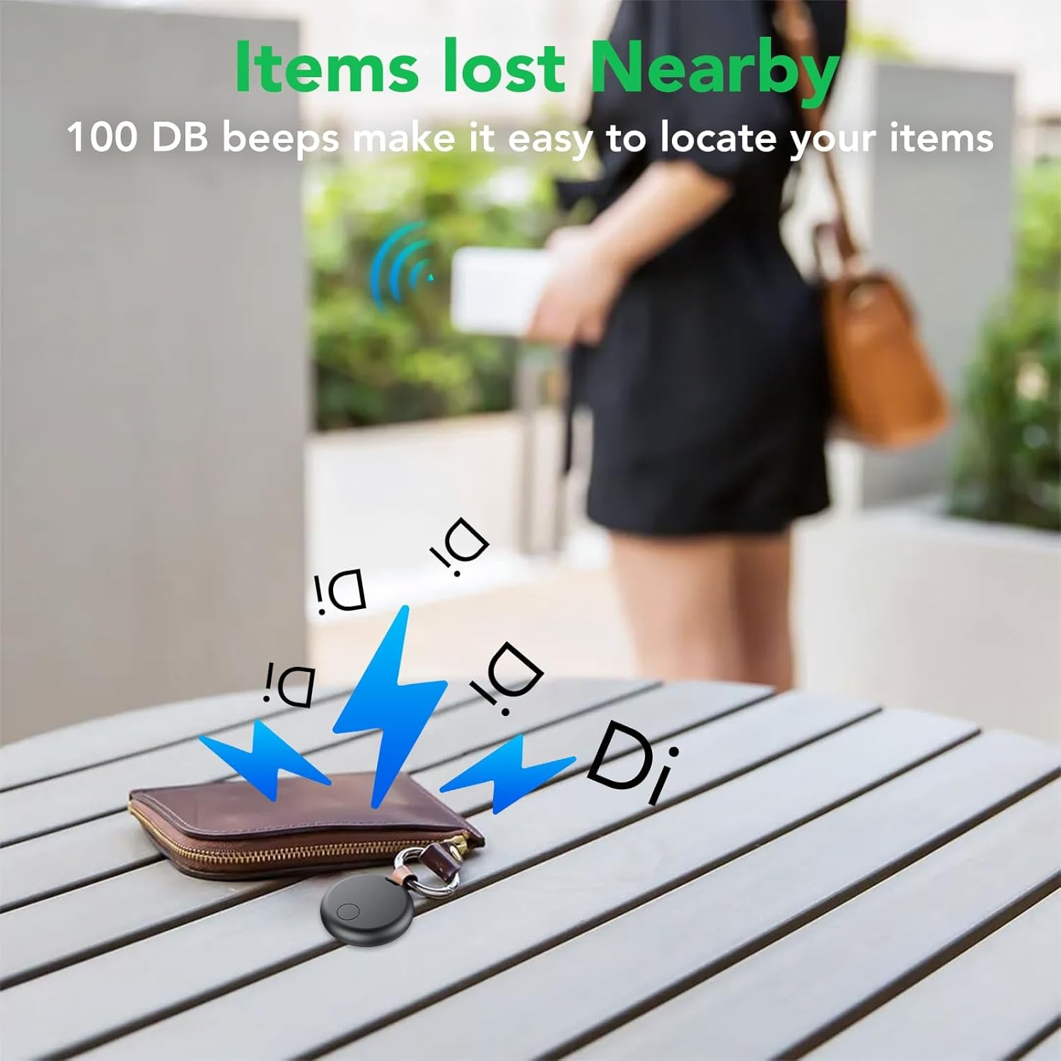 iXTRA Air Tag Tracker Bluetooth Tracker, Smart Tag Item Finders Works with Ap... - Picture 5 of 14
