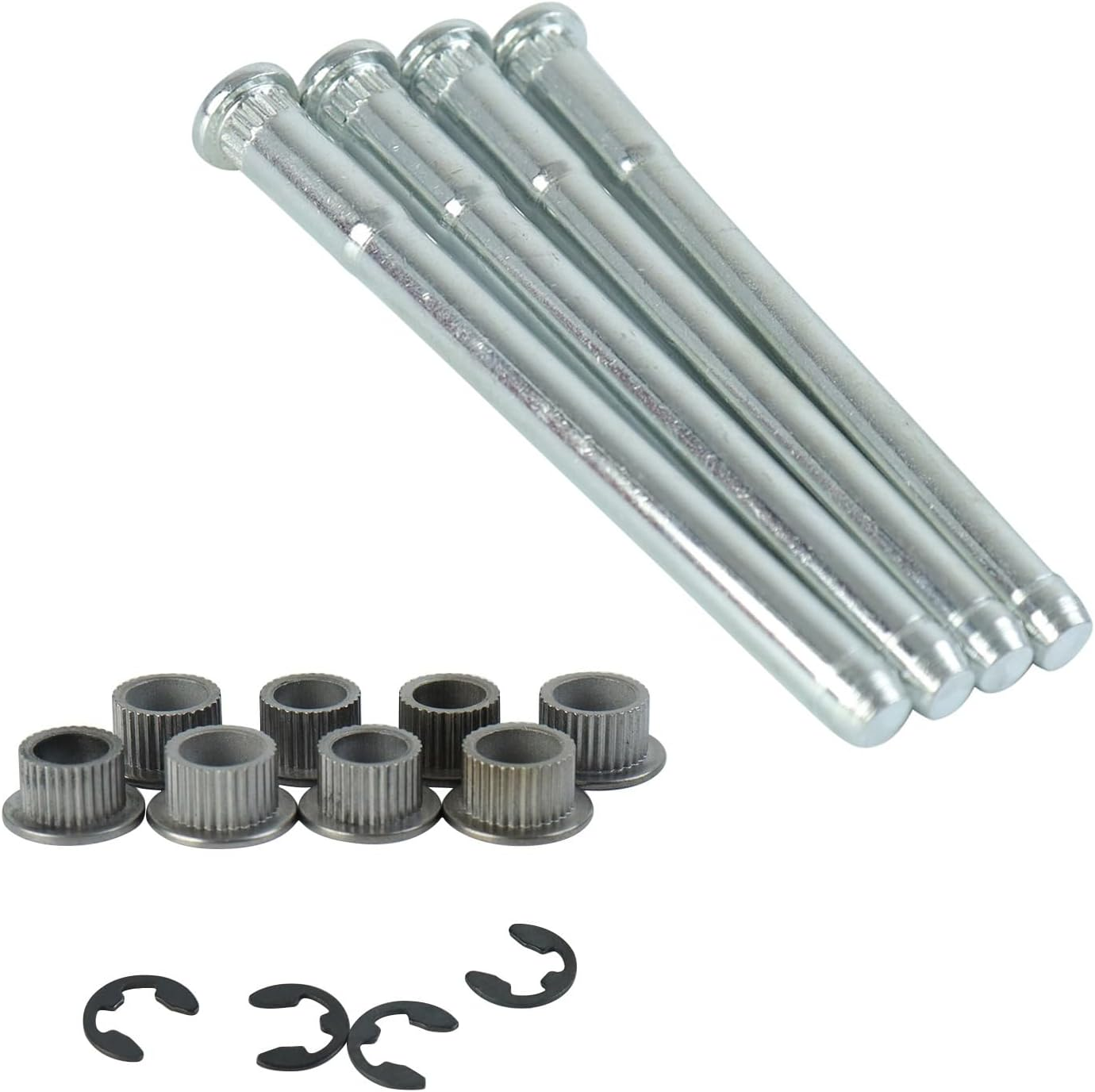 Door Hinge Pin and Bushing Kits Compatible with 1994-2004 Chevy