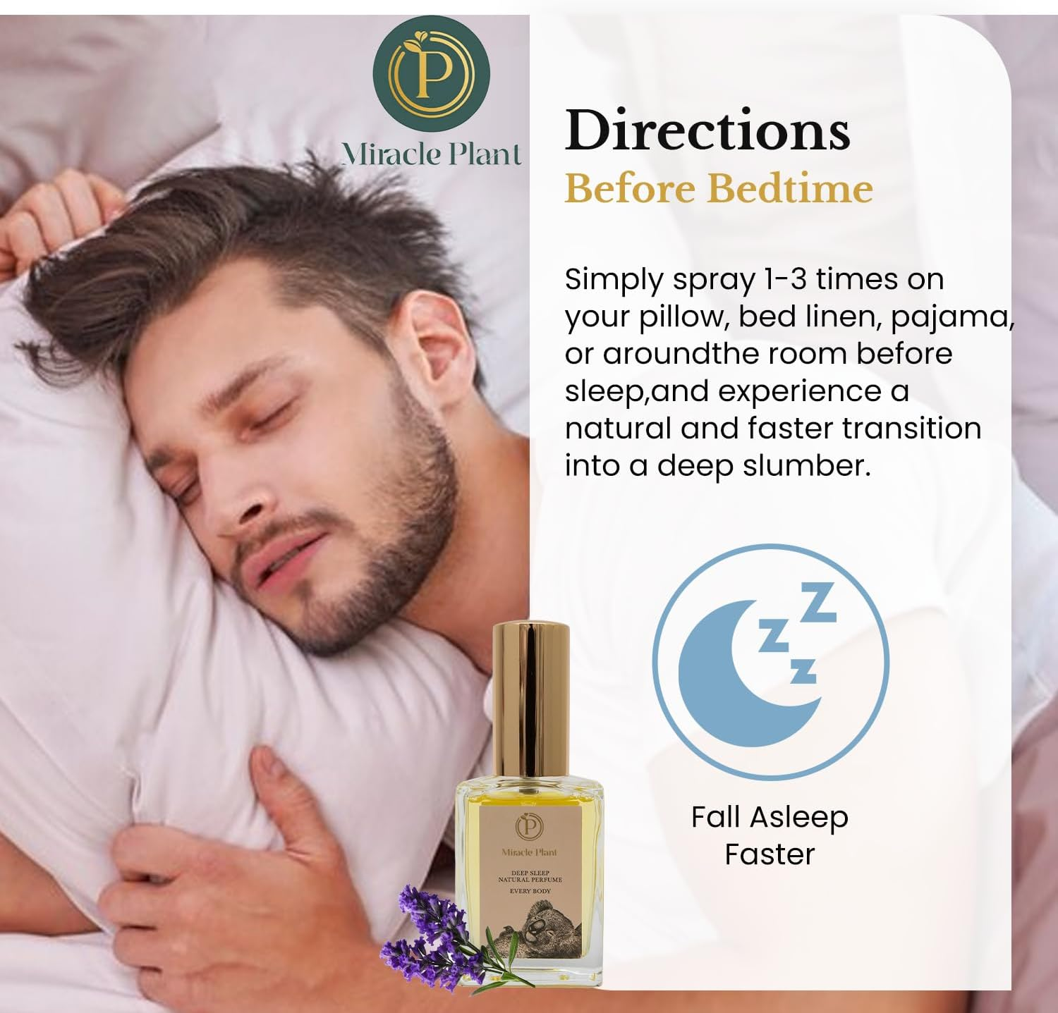 Miracle Plant - Deep Sleep Natural Perfume - 90% Fall Asleep Faster, Australi... - Picture 7 of 13