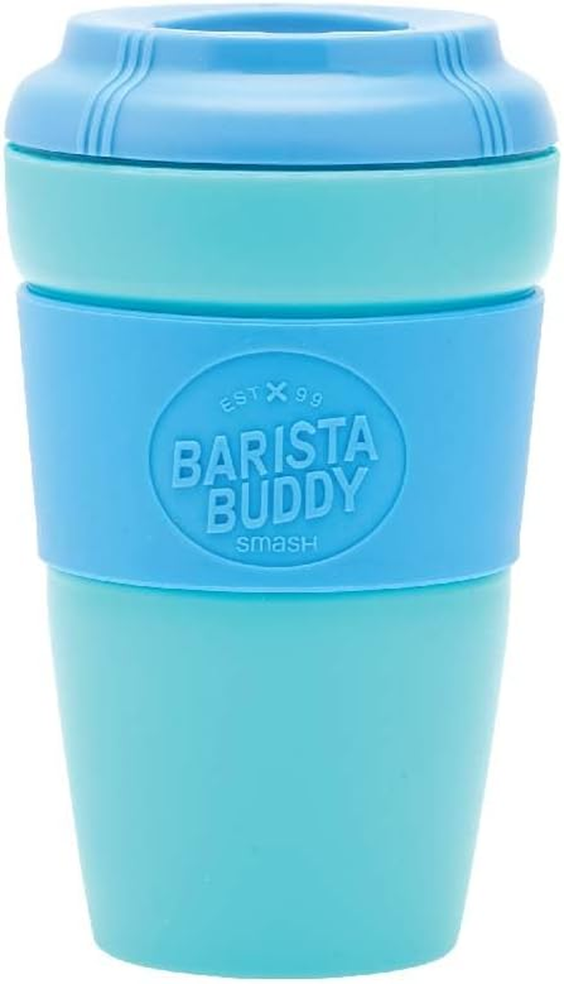 Smash Barista Buddy Reusable Coffee Cup 390ml Blue - Picture 8 of 15