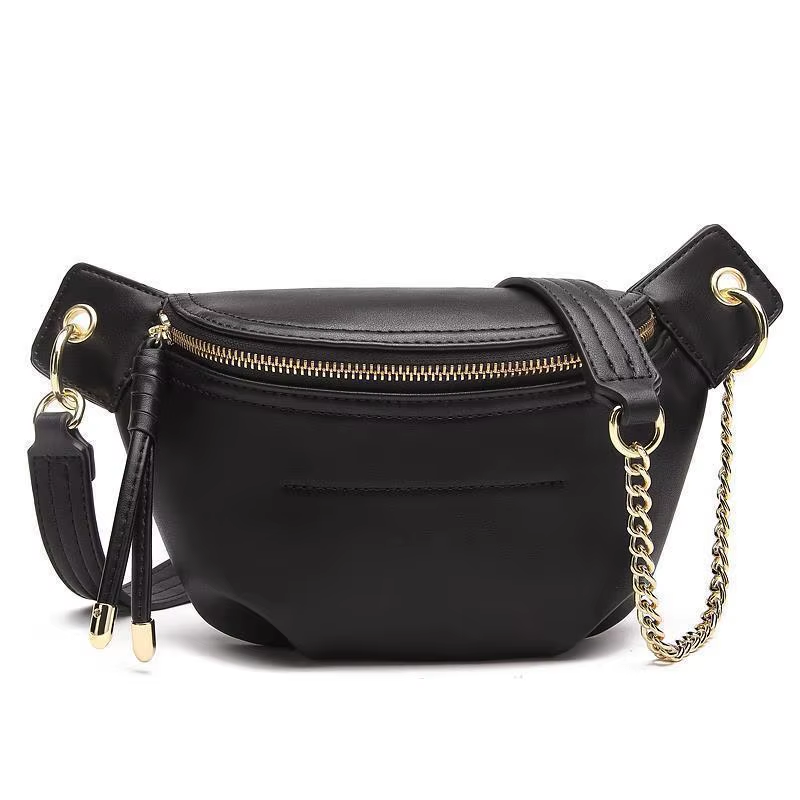 2023 New Chest Bag Women'S Large Capacity Soft Leather Waist Bag Handbags Ladies Purses Luxury Designer Hand Bags