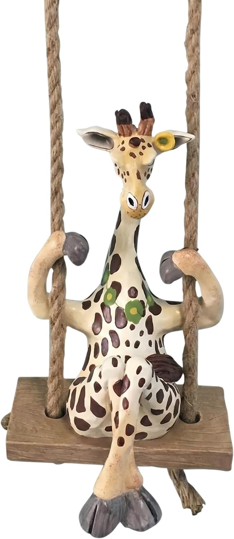 Giraffe Garden Swinger, Ceramic, 5.25