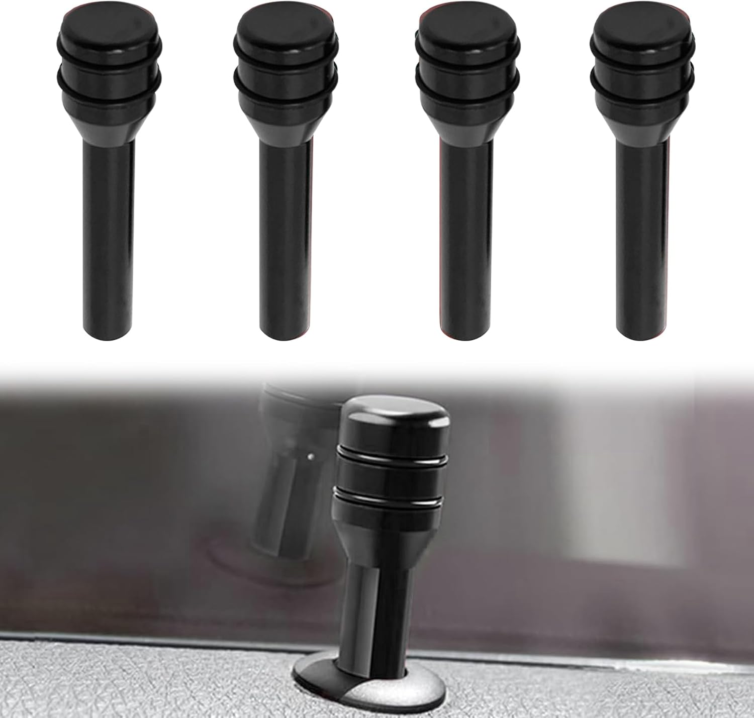 4 PCS Car Door Lock Knobs, 1.93