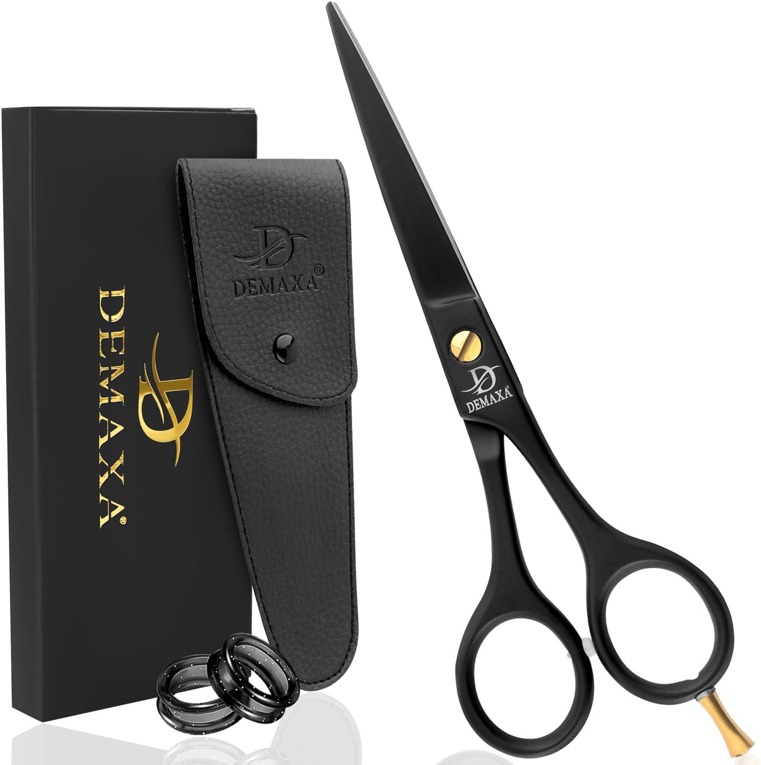 Professional Hair Scissors - 6.5 Inch High Carbon Stainless Steel Barber Shears