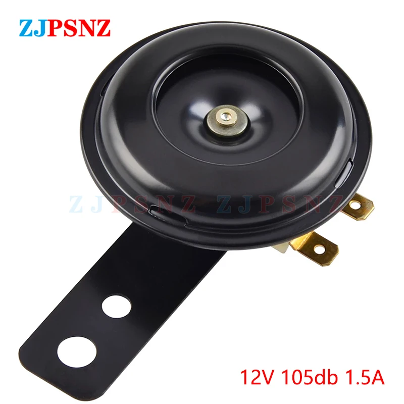 Scooter E-Bike Horn 6V 12V 24V 36V 48V 60V 72V Motorcycle Electric Horn Kit 105Ddb 110Db Super Loud Basin Horn Speakerwaterproof