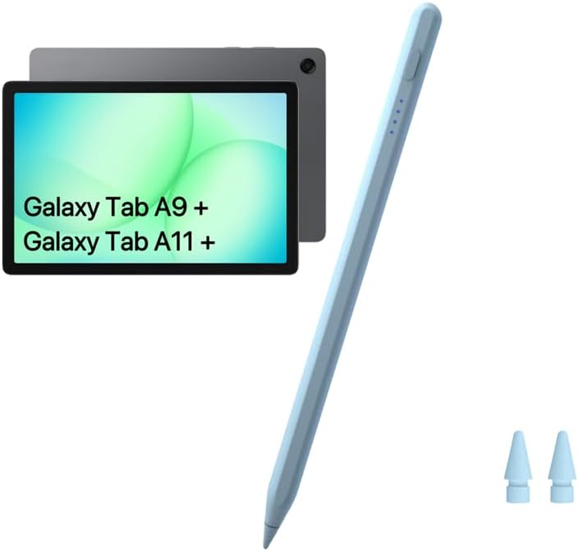 Tab A11+ Stylus Pen for Samsung Galaxy Tab A11/A9/A9+Plus Android Tablet Fast Charging, Precise S Pencil Touchscreens Stylists (Blue)