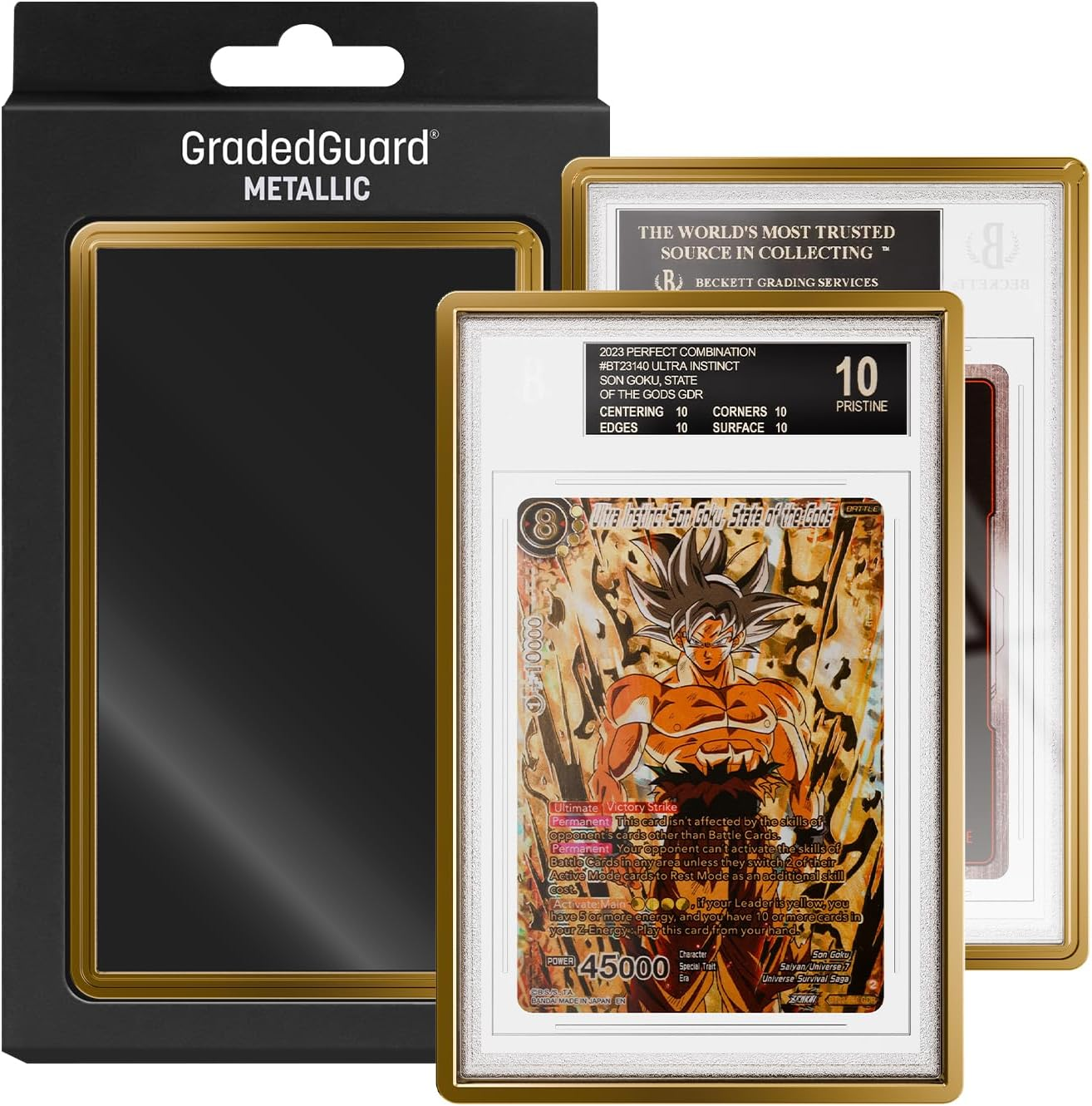 Graded Card Guard Case for Standard BGS Slab Case | Metallic Colors | Matte Fin