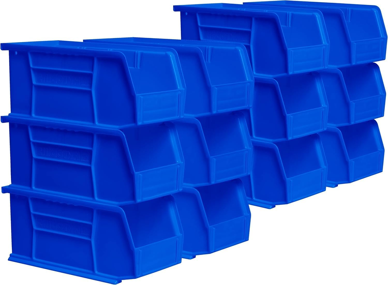 30230 Akrobins Plastic Storage Bins, 11"X5"X5", Blue, 12-Pack