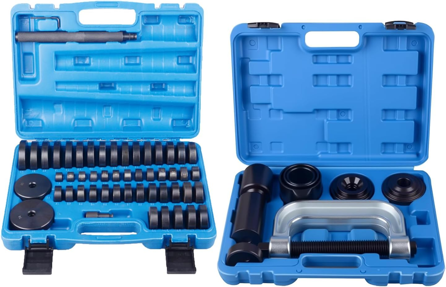 52 in 1 Custom Bushing Driver Set Bundle Ball Joint Press & U Joint Removal Tool Kit