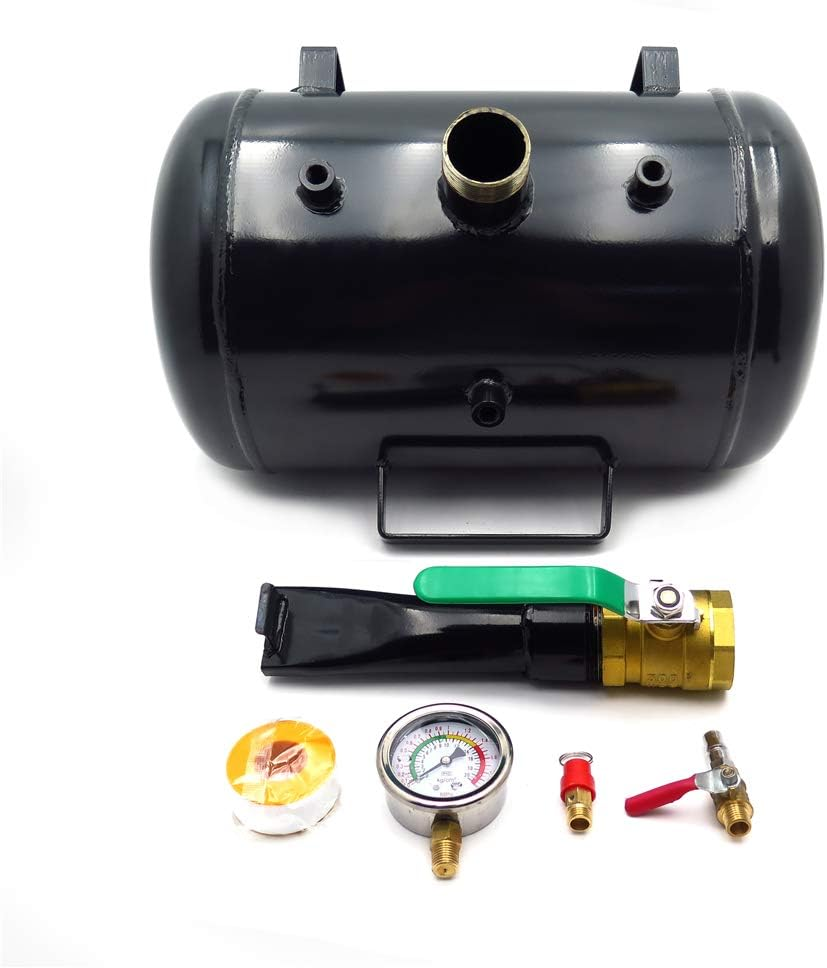 SMT- Black 5 Gallon Air Tire Bead Seater Blaster Tool Seating Inflator Compatible with Truck ATV 145PSI New