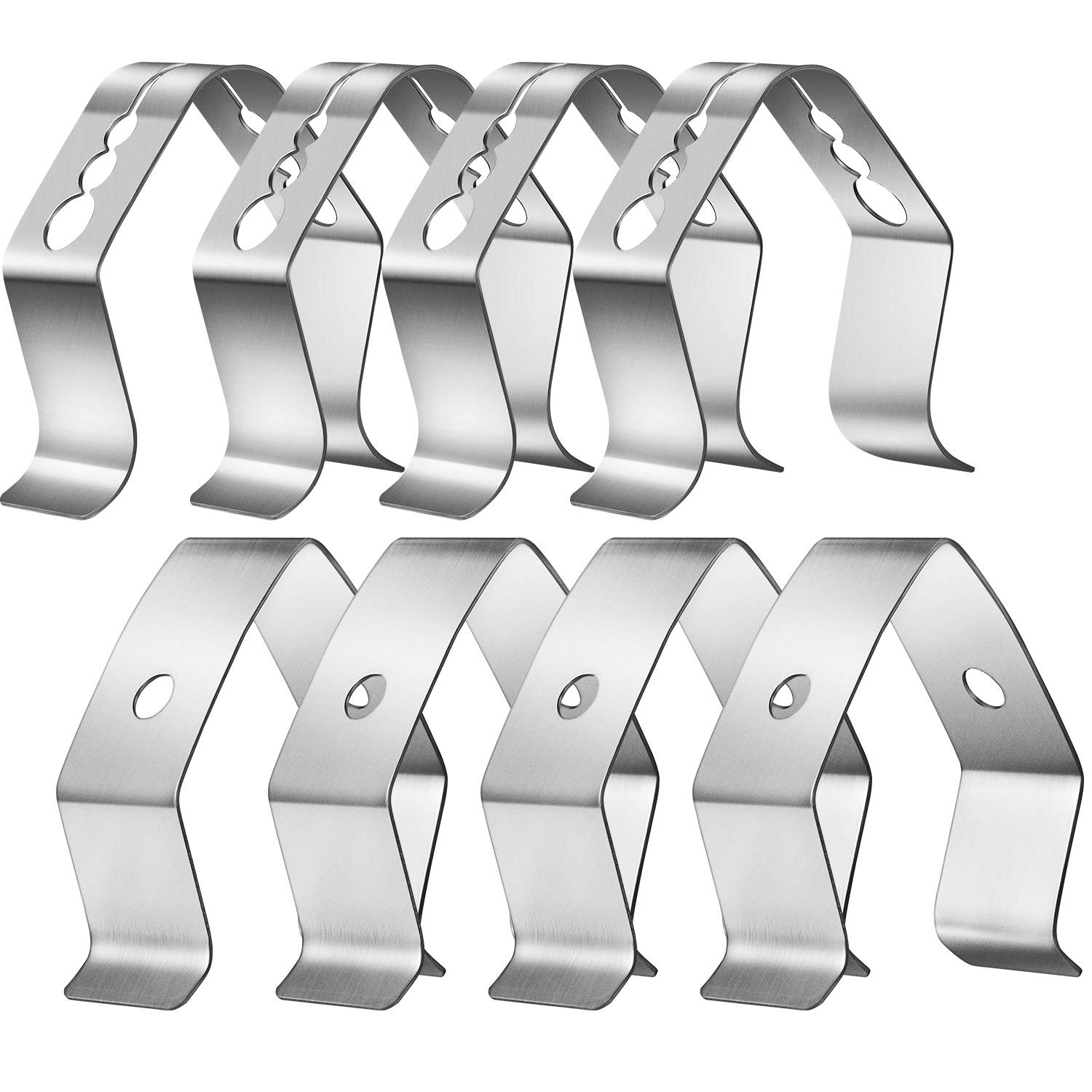 8-pk Meat Grill Thermometer Probe Clip BBQ Temp Holder Universal Replacement