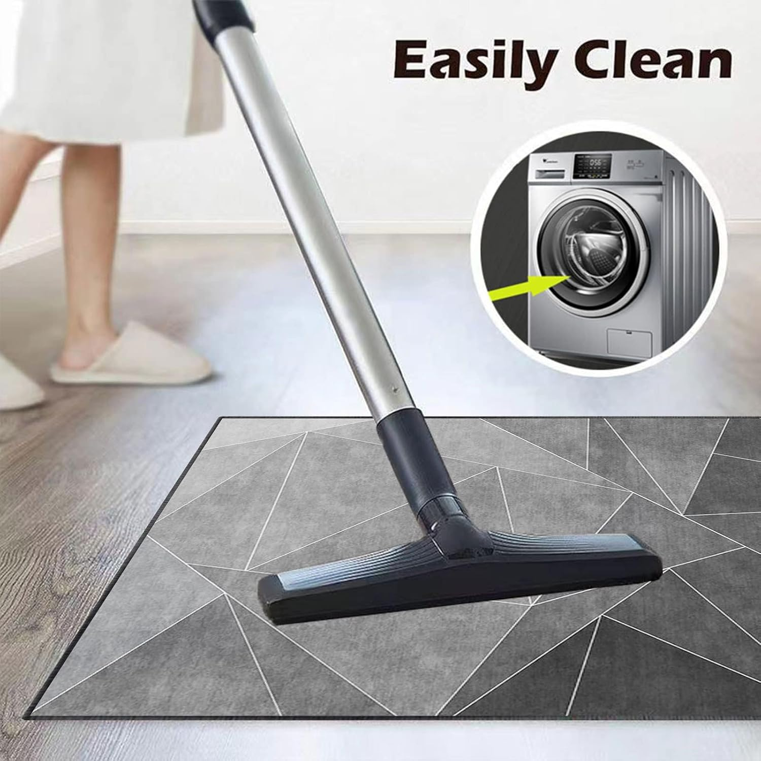Office Chair Mat for Carpet/Hardwood Floors, 120x100CM Anti-Slip Desk Chair M... - Picture 8 of 14