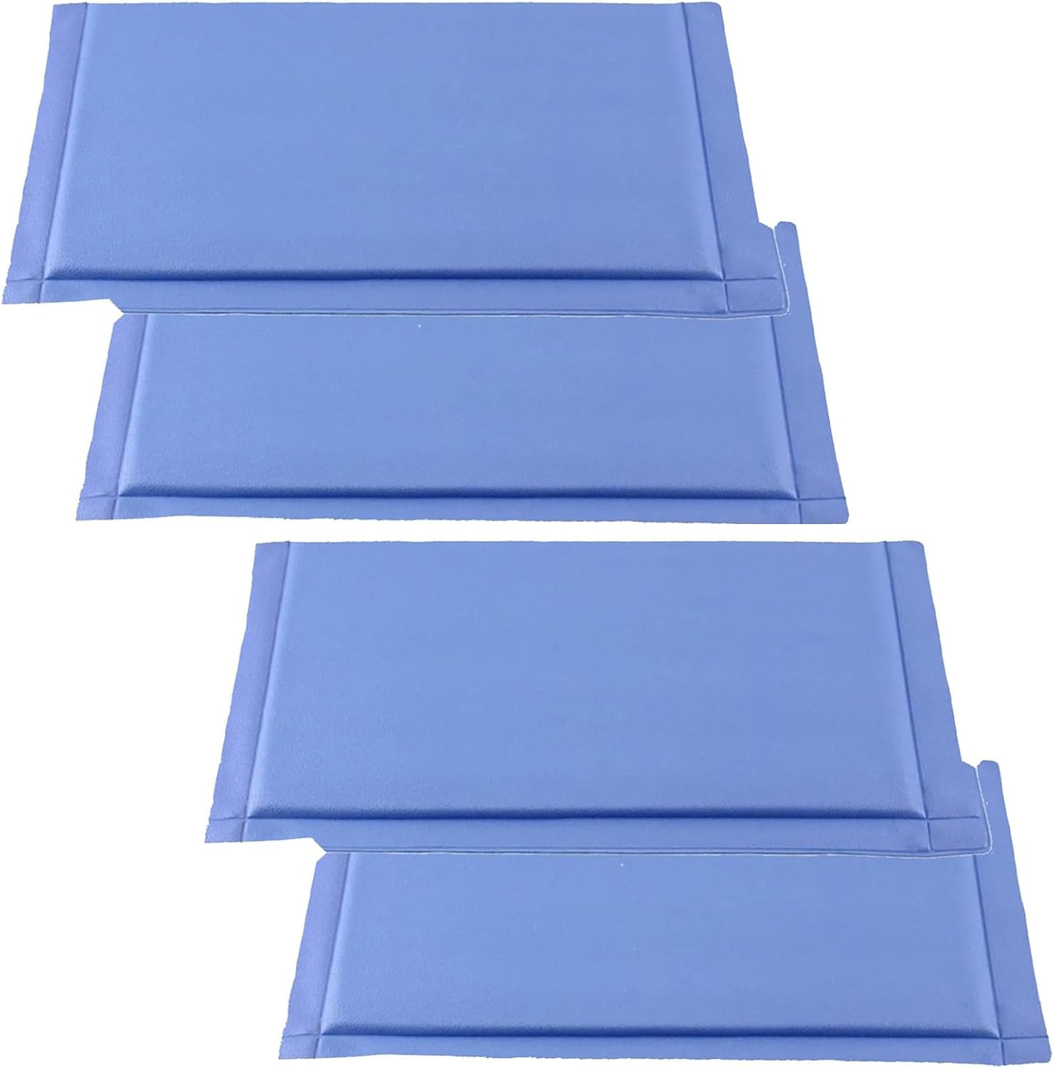 No Frost anti Ice Freezer Mat, Pack of 4, Blue