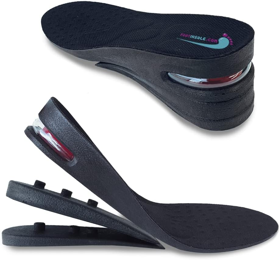 Height Increase Shoe Insoles with Air Cushion (3 Layers (2.5