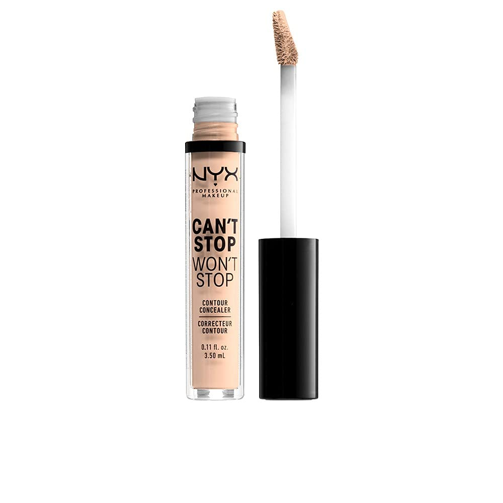Can'T Stop Won'T Stop Contour Concealer, 24H Full Coverage Matte Finish - Light Ivory