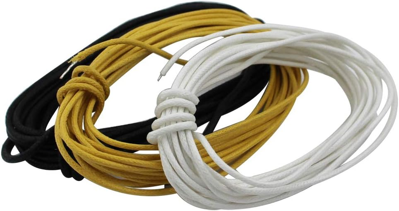 Cloth-Covered Braided Guitar Wire 