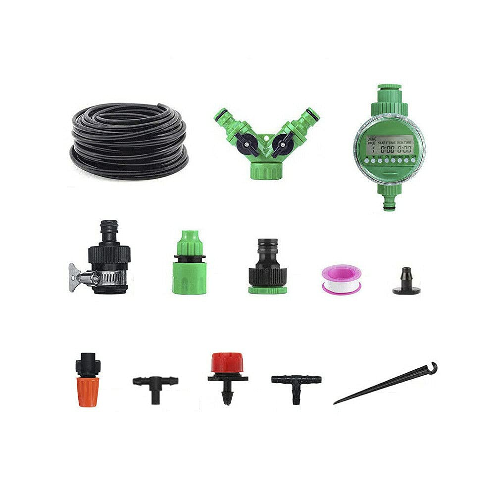 50M Hose Garden Irrigation System with Timer Plant Watering DIY Micro Drip Ki... - Picture 8 of 9