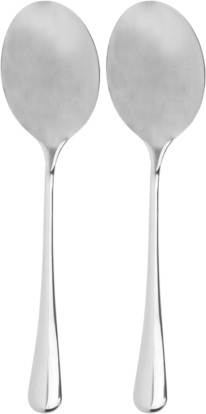 X-Large Stainless Steel Serving Spoons (2-Pack), Buffet & Banquet Style Serving Utensils