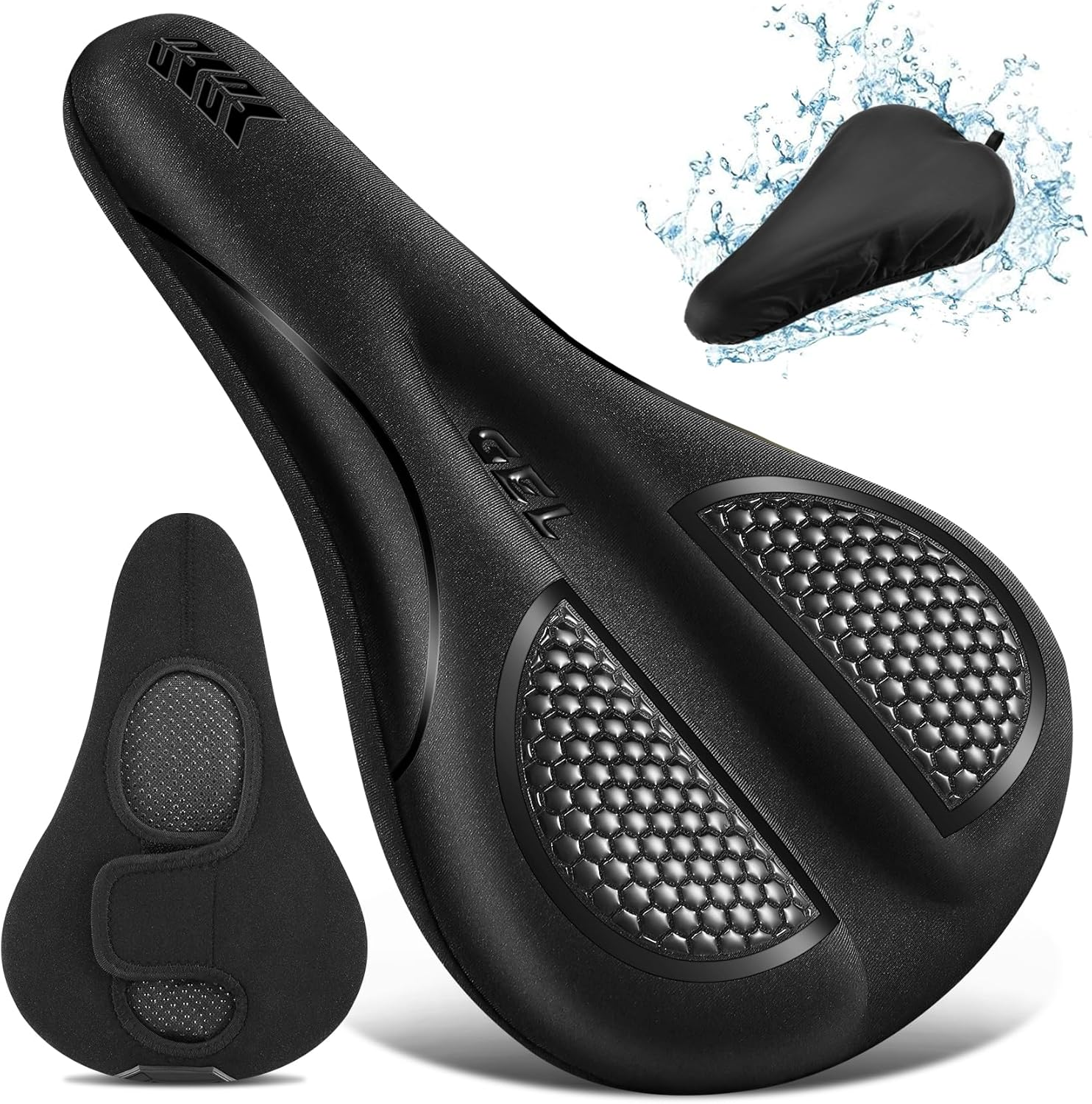 Funda Asiento Bicicleta con Gel Acolchado Extra Suave y Comoda