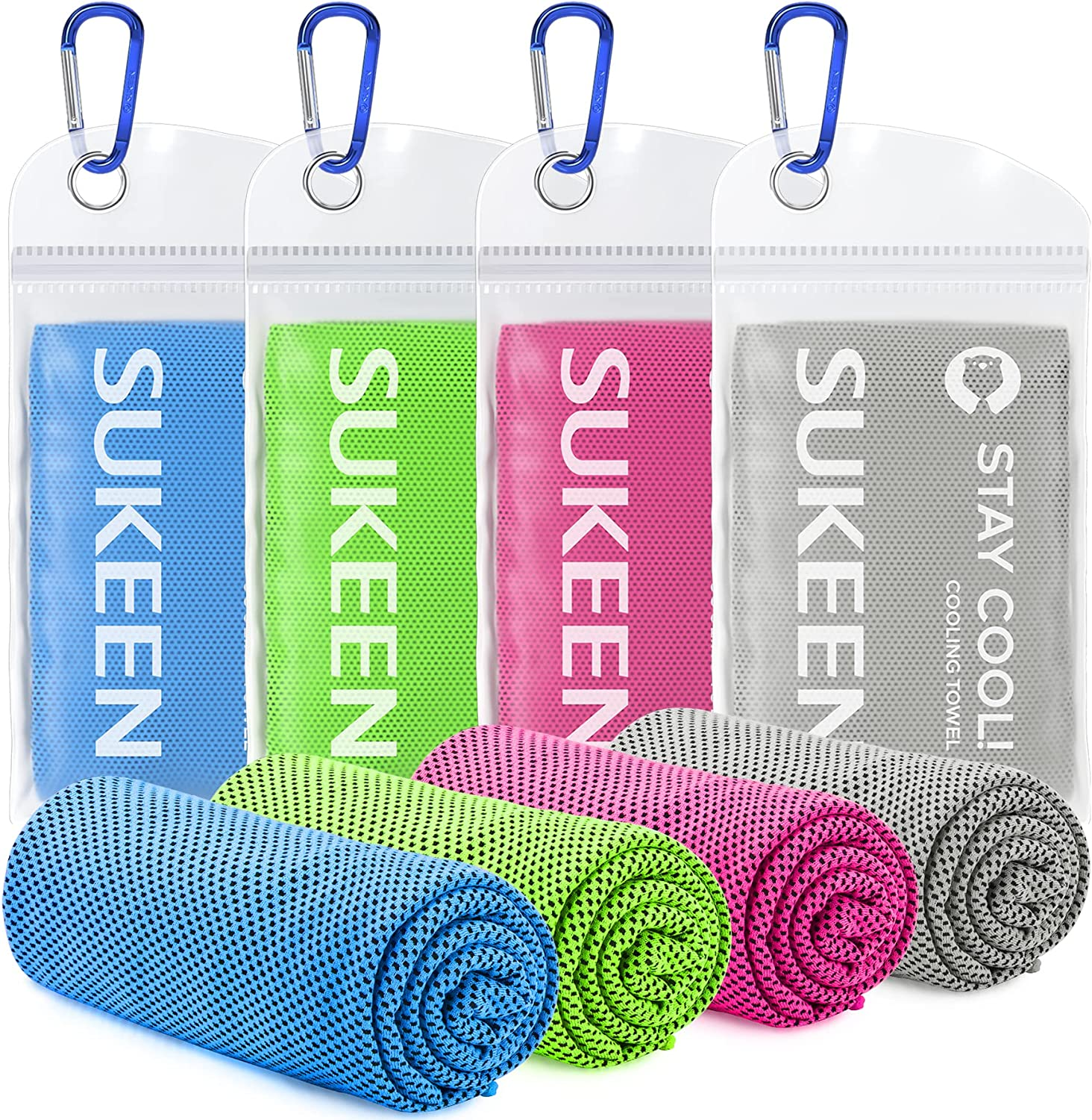 Sukeen 4 Pack Cooling Towels (40