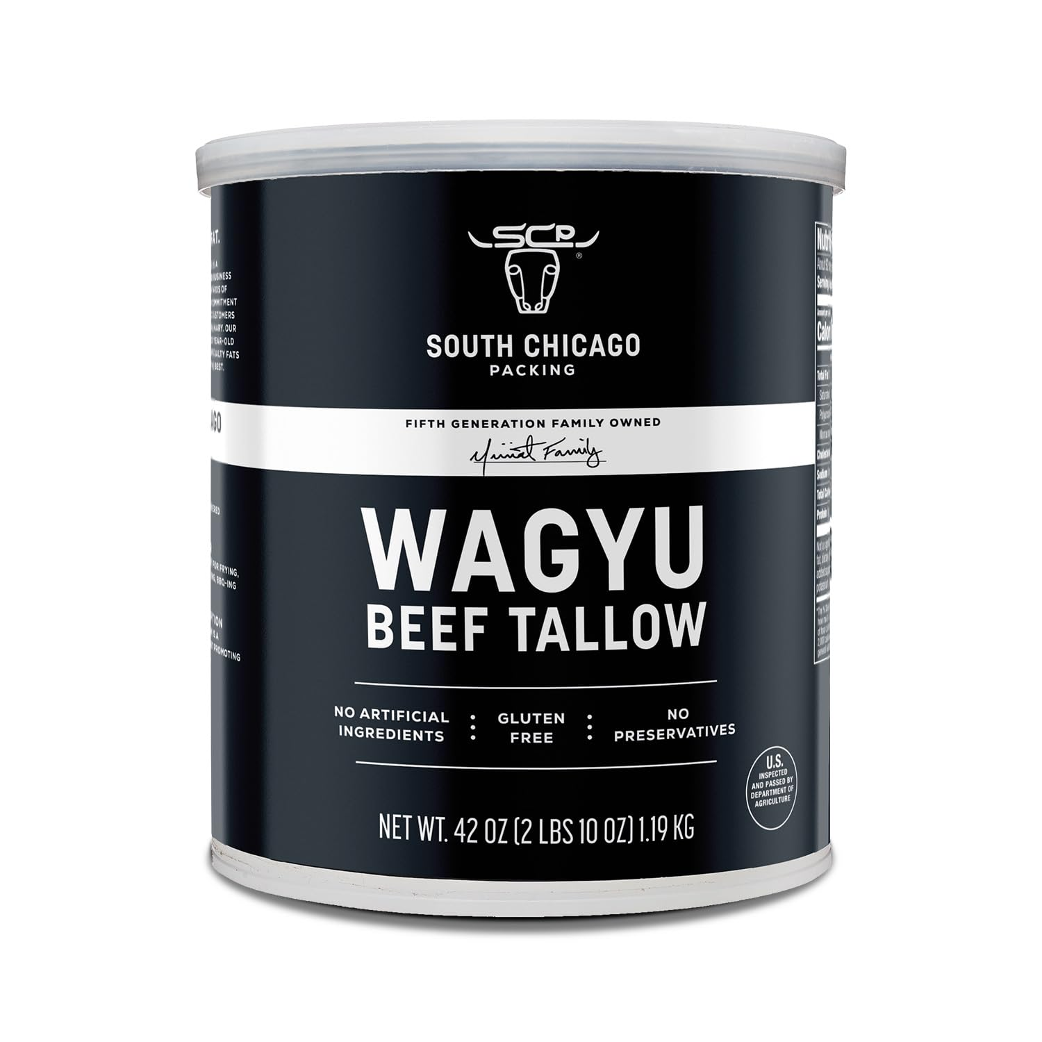 100% Pure Wagyu Beef Tallow, 42 Ounces – Paleo & Keto Friendly