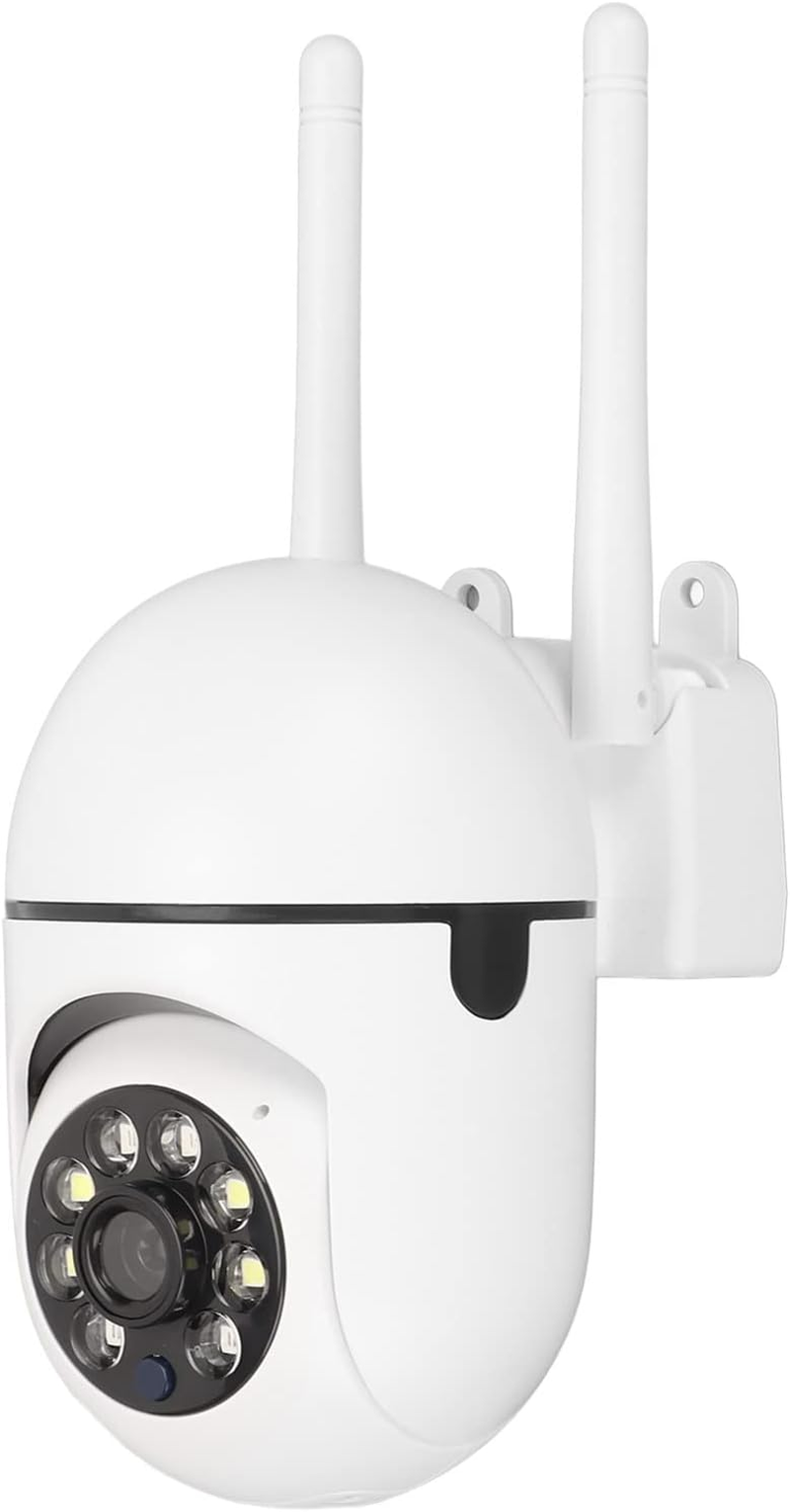 Security Camera, 1080P HD Outdoor Security Cameras 360° View with IR Night Vision, Motion Detection, Two Way Audio, Remote Monitor, 10Ft USB Cable