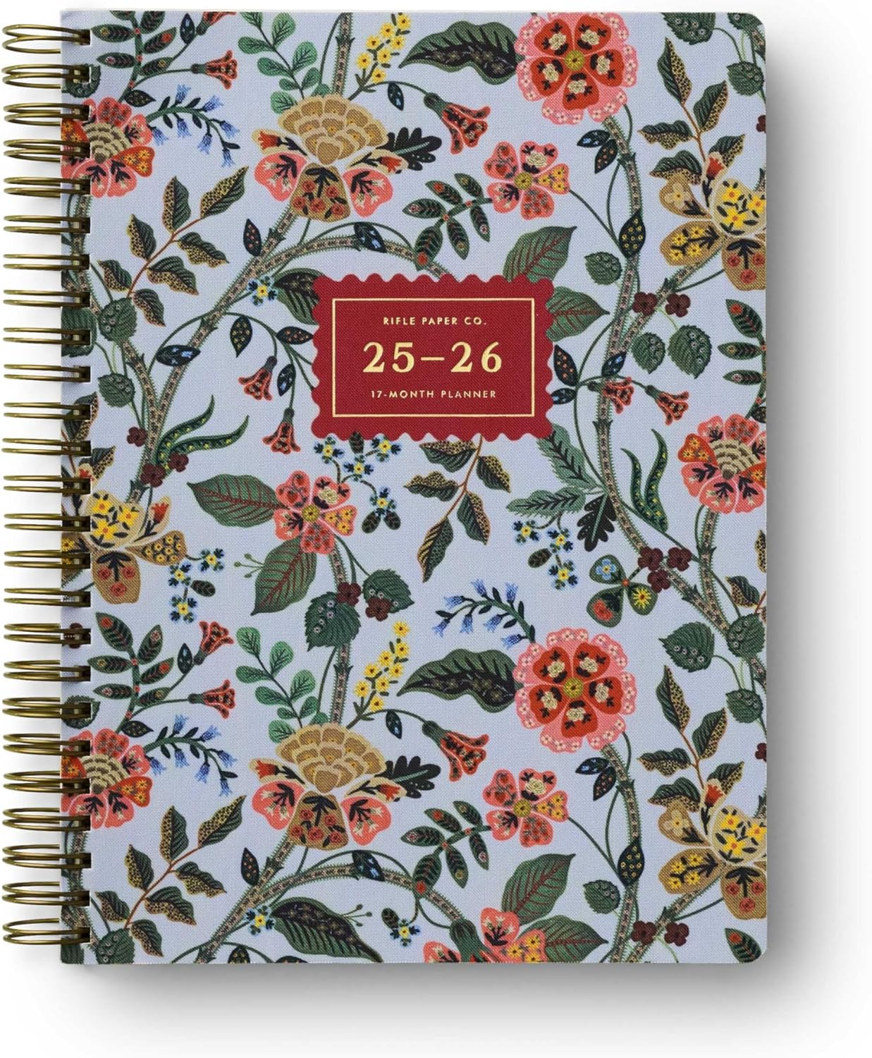 2026 Gracie 17-Month Academic Softcover Spiral Planner, Aug. 2025 - Dec. 2026, 8.5