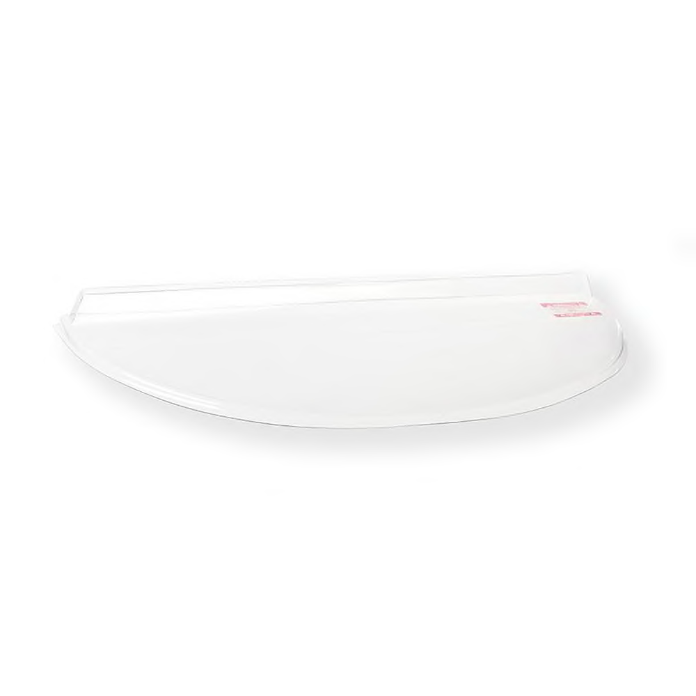 Round Flat Window Well Cover Durable 1/12in Thick Clear 48 X 22 X 2.5 Inch