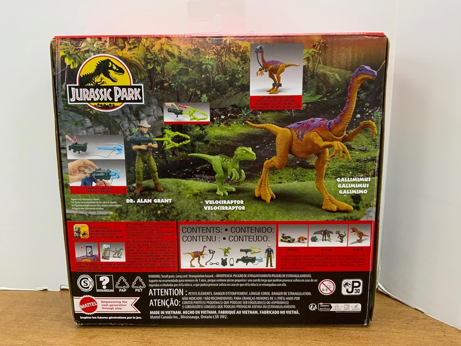 Jurassic World Park 93' Classic with Bonus Sticker (Dr. Alan Grant - Tactical... - Picture 3 of 13