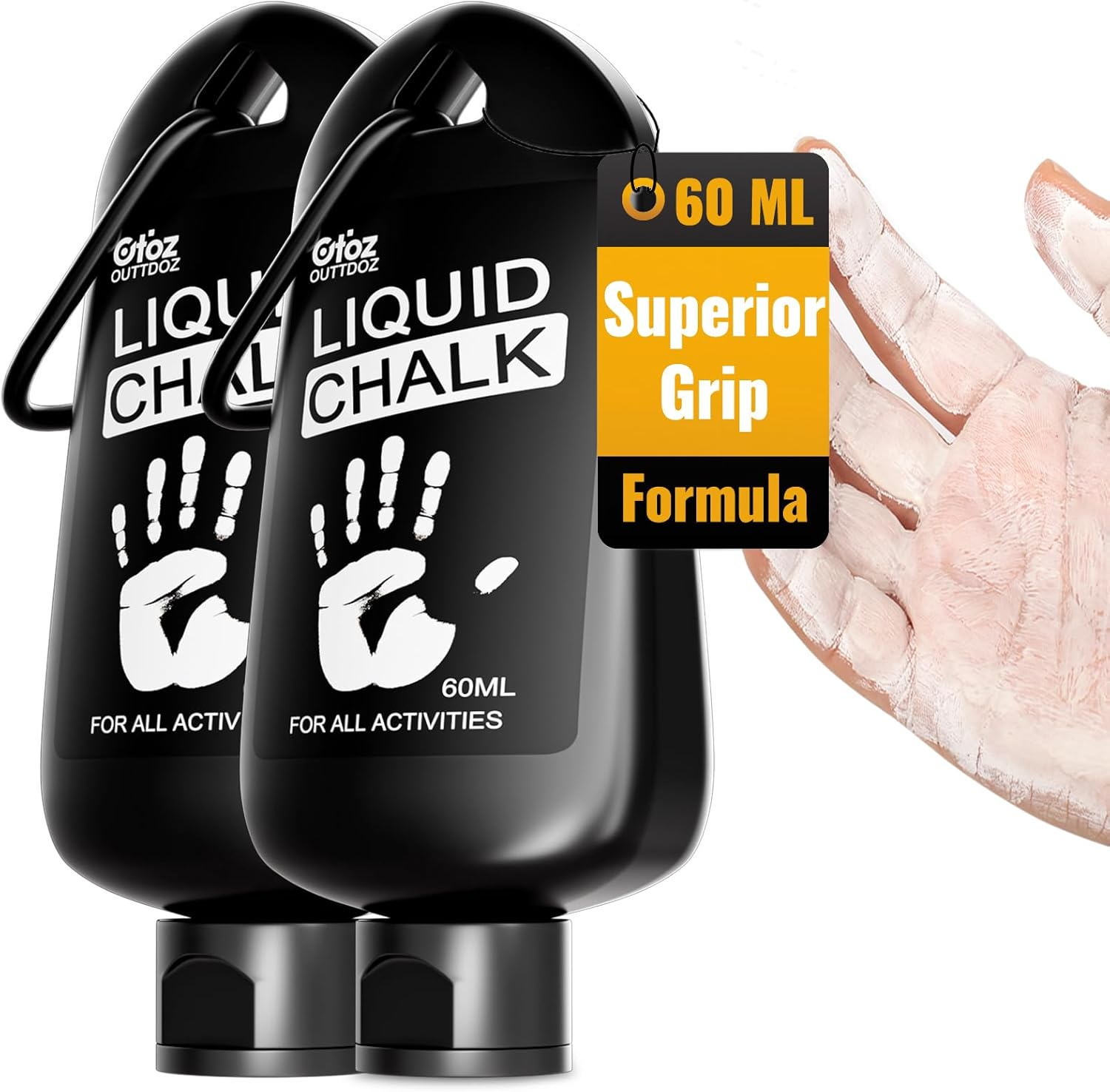 60 ML Superior Grip Liquid Chalk Mess-Free Gym Chalk for Weightlifting, Gymna... - Picture 11 of 17