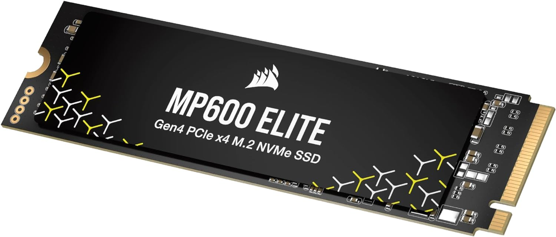 MP600 Elite 2TB M.2 Pcie Gen4 X4 Nvme SSD – M.2 2280 – up to 7,000Mb/Sec Sequential Read – High-Density 3D TLC NAND – Black