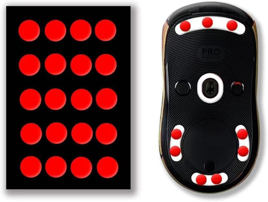 X-Raypad Jade Speed Mouse Skates Series 2 Sets (Obsidian)
