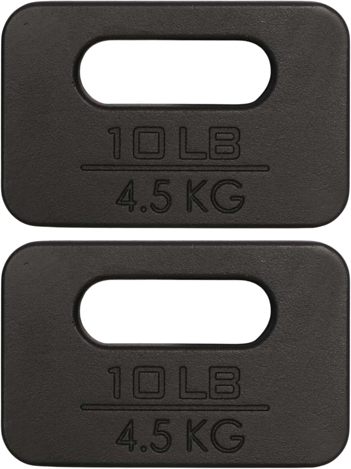 Yes4All Cast Iron Ruck Weight Plates for Backpack - Multiple Size for Rucking, Swings, Squat, Strength Training, Fitness Workout and Home Exercises