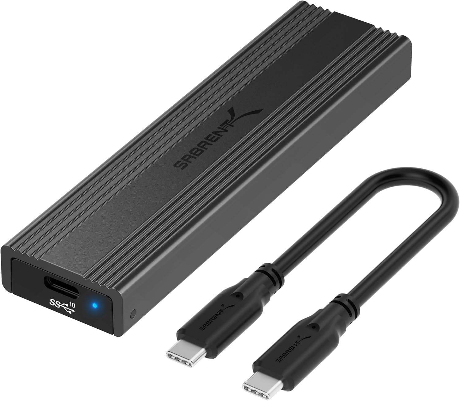 USB 3.2 Type-C Tool-Free Enclosure for M.2 Pcie Nvme and SATA Ssds (EC-SNVE)