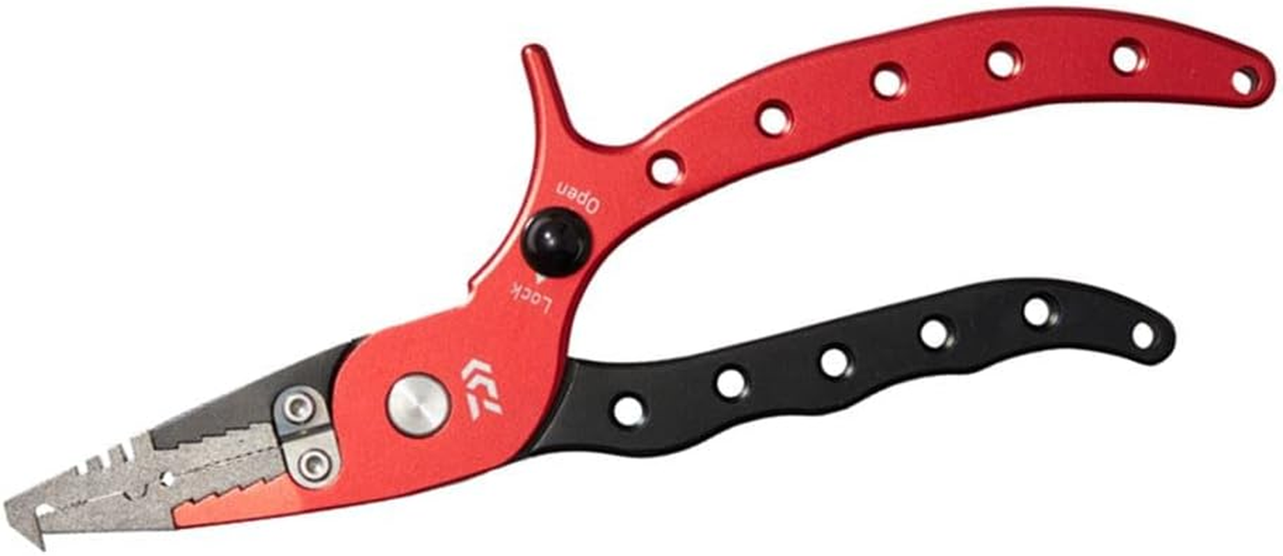 DAIWA Aluminum Pliers α200H Lock BG Red - Picture 2 of 2