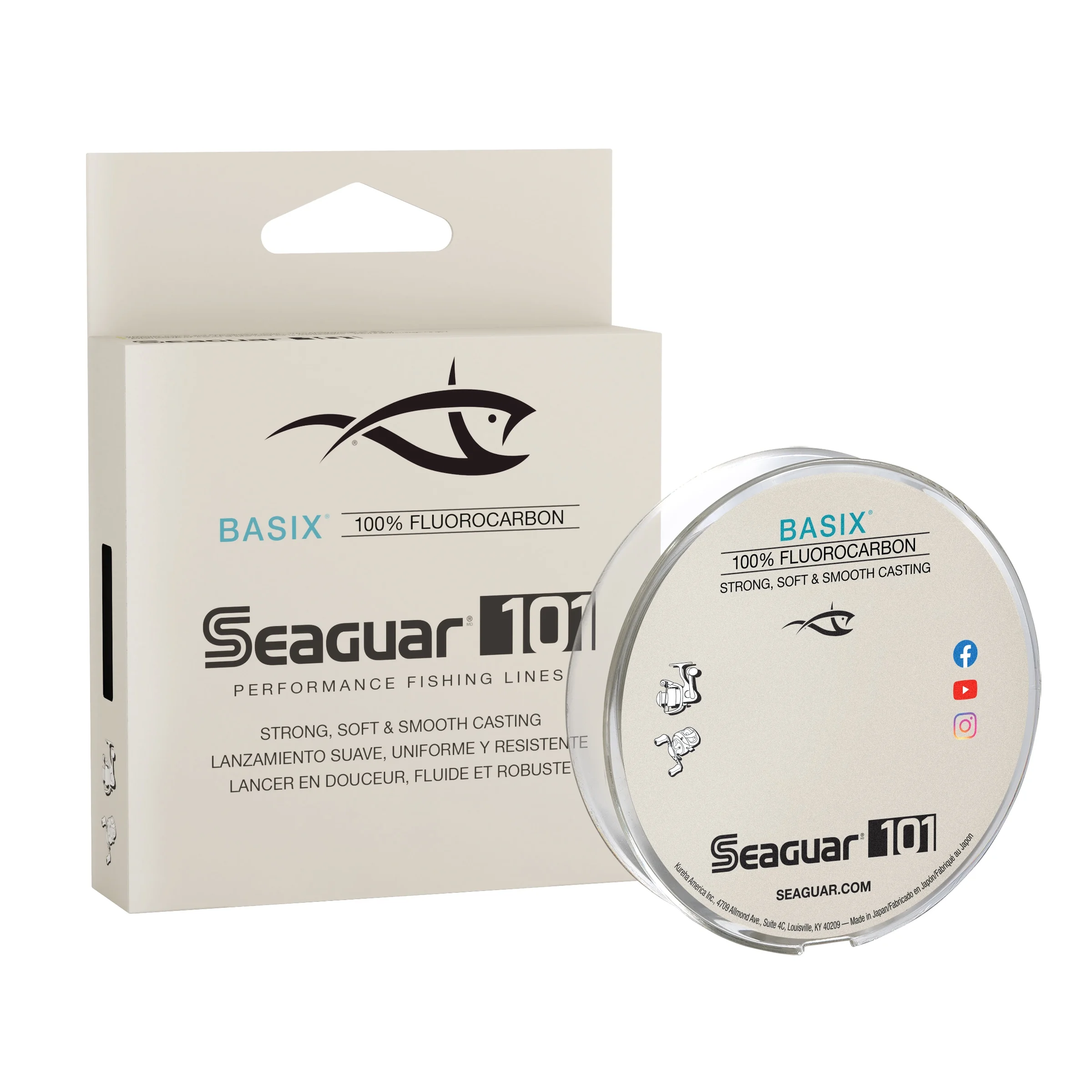 Seaguar 101 BASIX Fluorocarbon Fishing Line