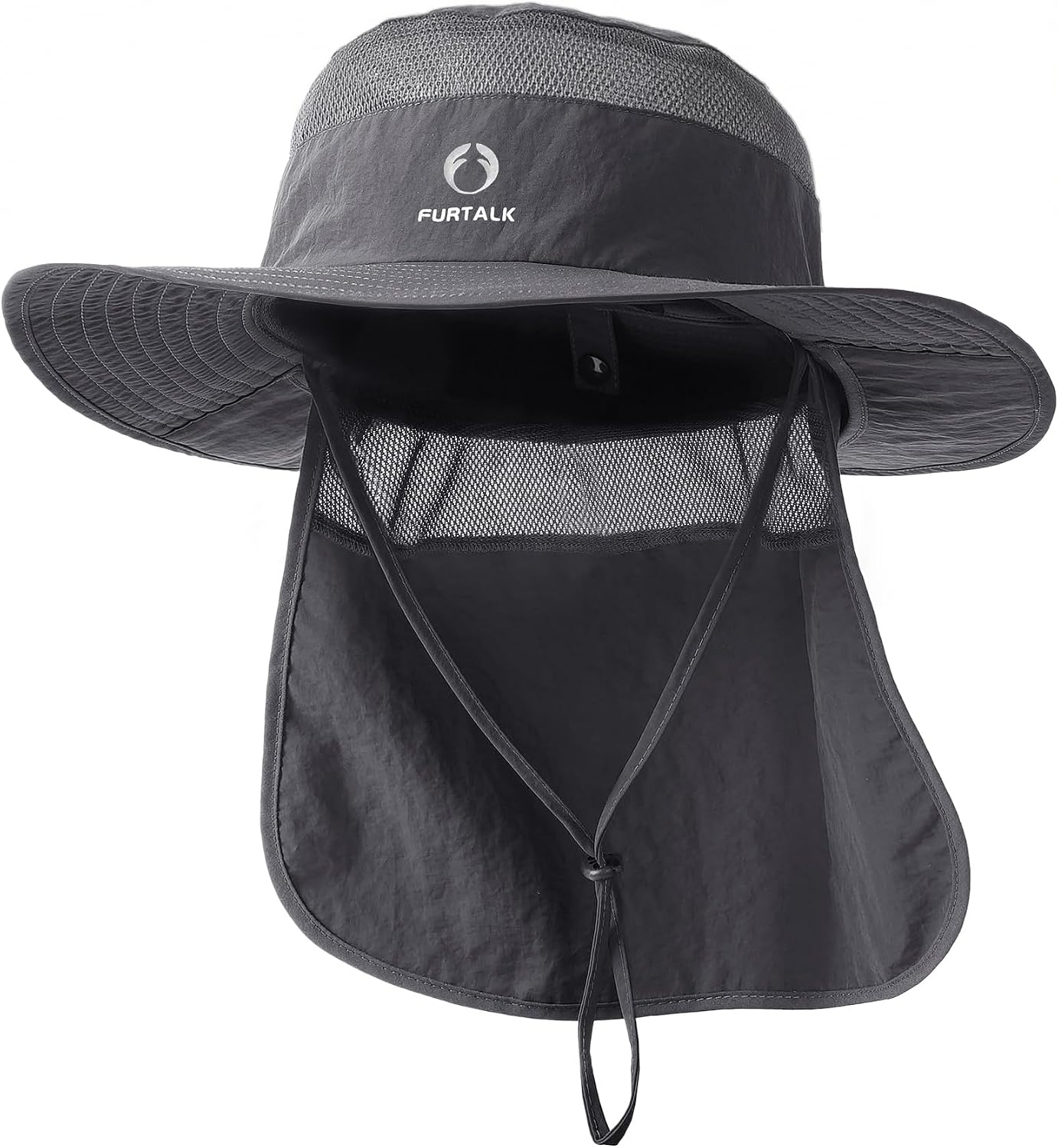 Sun Hats for Men Women Fishing Hat with Neck Flap UPF 80+  display picture 1