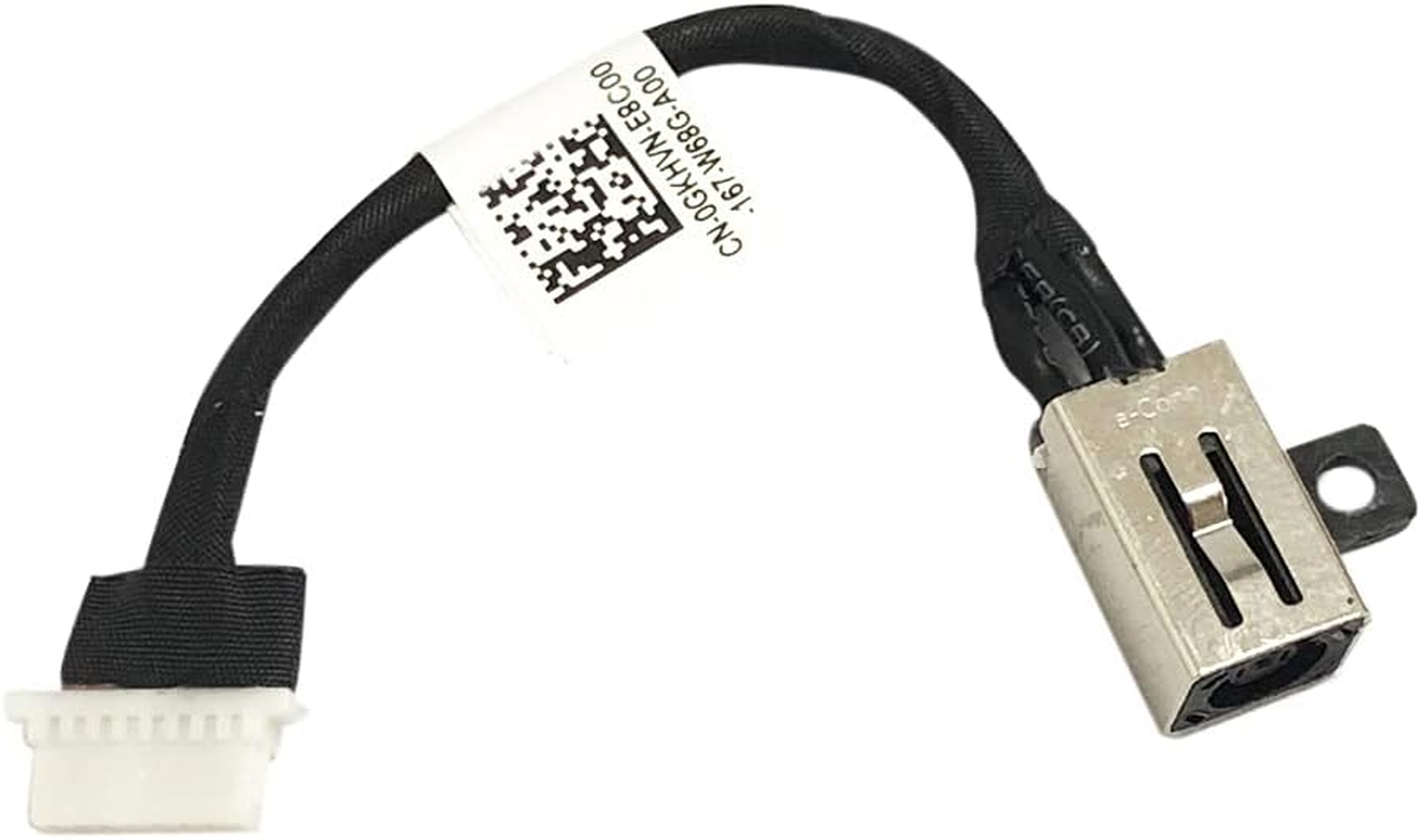 Zahara DC Power Jack Cable Charging Port Replacement for DELL INSPIRON 7706 2N1