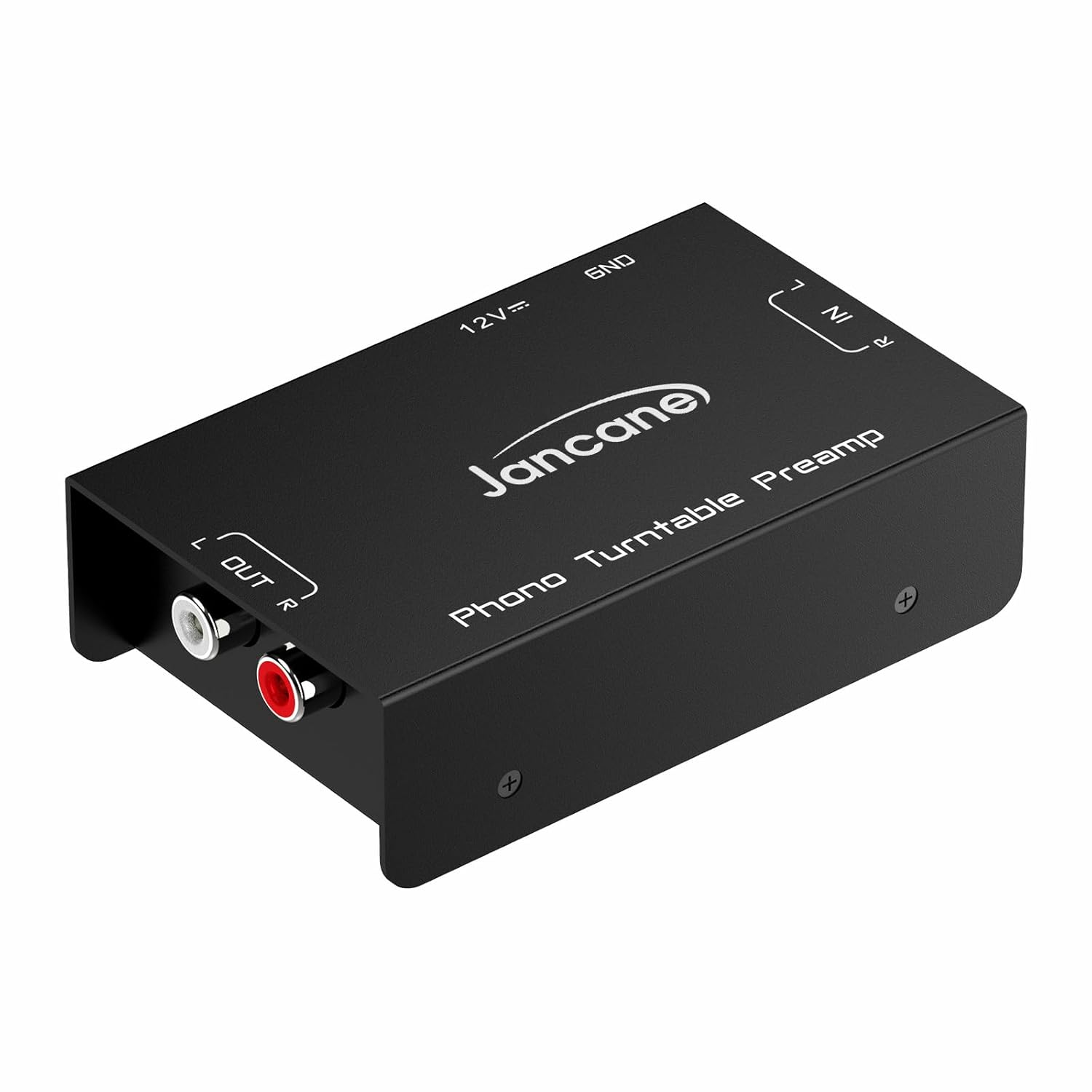 Phono Turntable Preamp,Low Noise Stereo Preamplifier with RCA Input/Trs Output, High-Fidelity Audio with 12V Dcadapter for Vinyl Phonograph - Home Audio