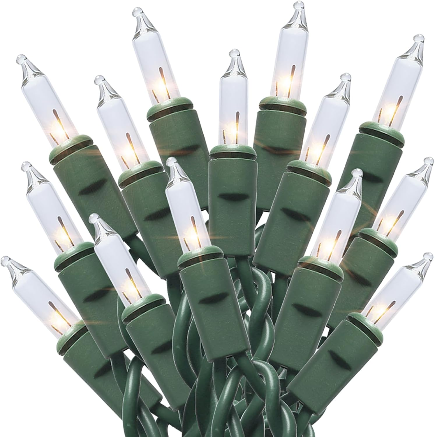 Christmas Lights, 150 Count 29 FT Christmas Mini String Lights, Green Christmas Lights, 150 Count 29 FT Christmas Mini String Lights, Green