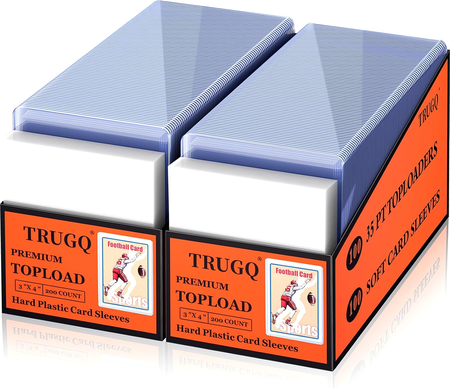 400 Card Sleeves Top Loads for Cards,3
