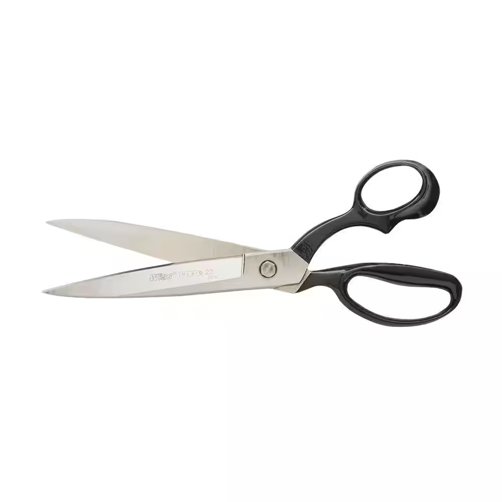 Wiss 12-1/2 In. Inlaid Heavy Duty Industrial Upholstery, Carpet and Fabric Shears