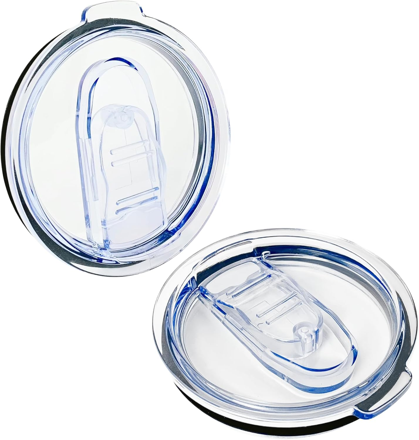 2 Pack 40 Oz Replacement Lids Only Compatible with Silver Buffalo Stainless Steel Tumbler, Leak-Proof Splash Resistant Tumbler Top Replacement Reusable Tumbler Cover