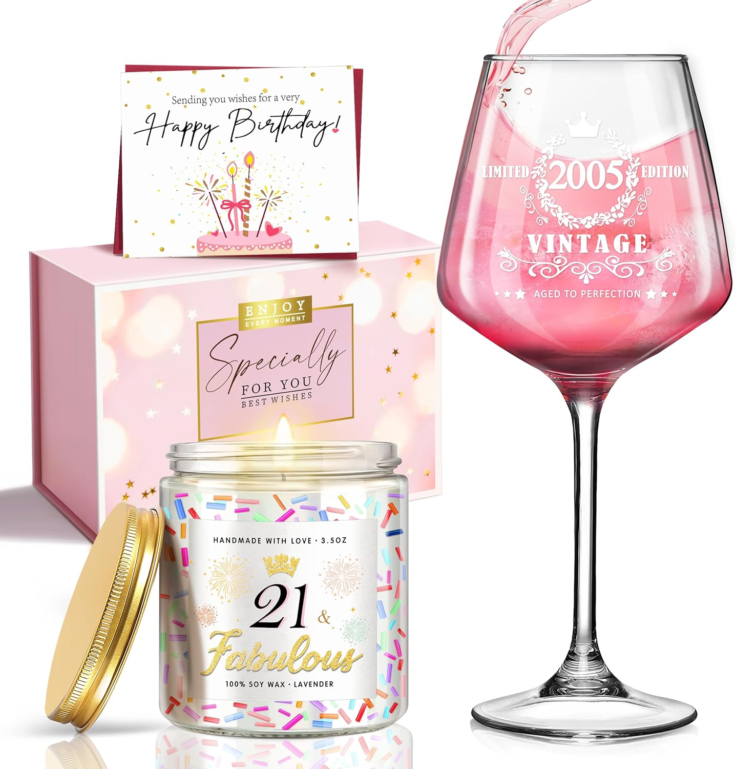 Unique 21St Birthday Decorations & Gifts for Her: Funny Ideas for Friends, Sisters, Daughters Turning 21