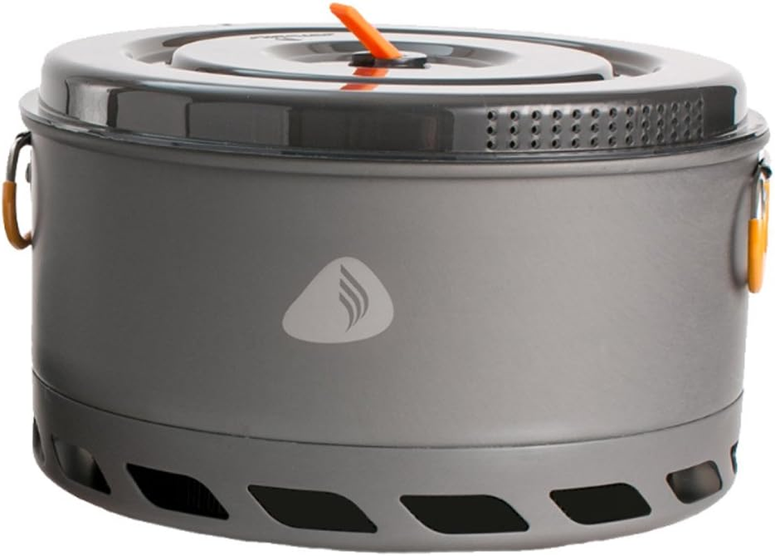 Jetboil 5-Liter Fluxring Camping Pot and Lid for Camp Cooking with Jetboil Backpacking Stoves